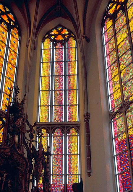 tainted glass by Karl Martin Hartmann
