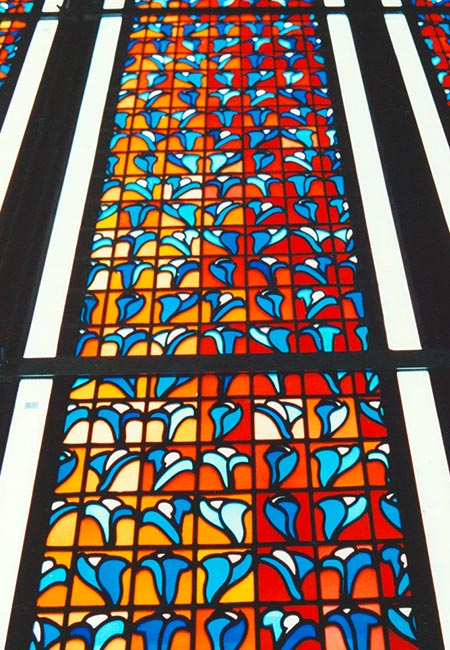 tainted glass by Karl Martin Hartmann